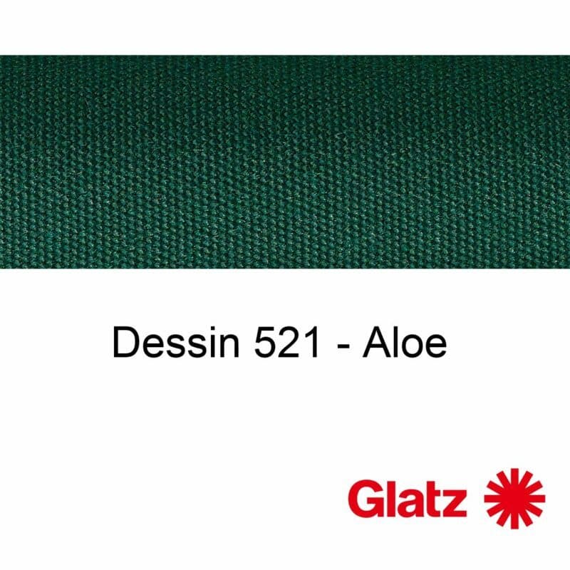 GLATZ Stoffmuster Dessin 521 Aloe