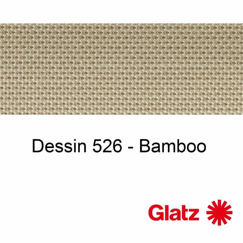 GLATZ Stoffmuster Dessin 526 Bamboo