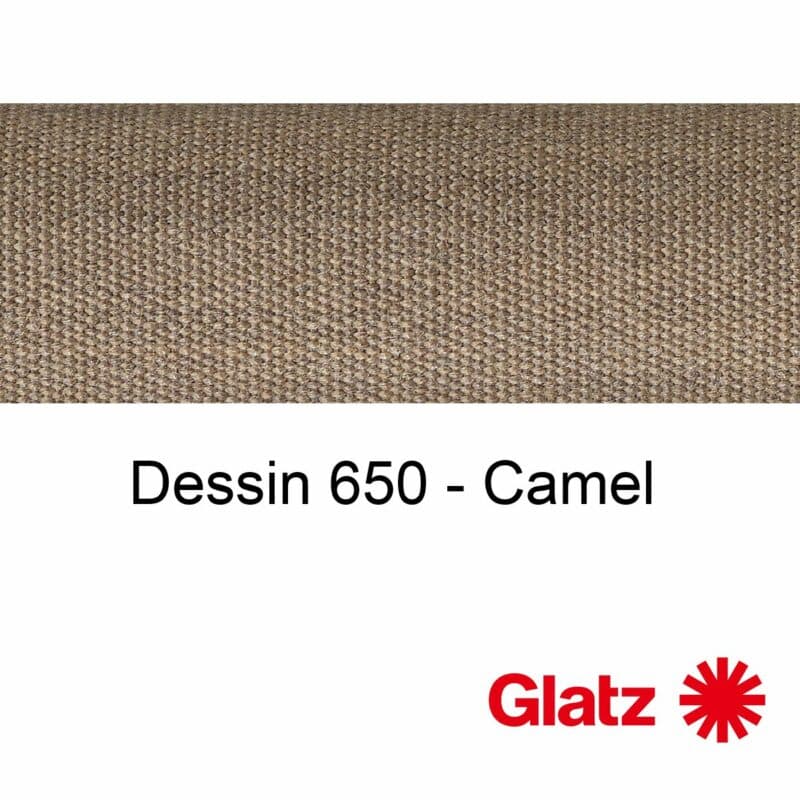 GLATZ Stoffmuster Dessin 650 Camel