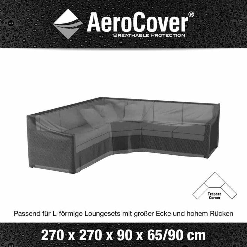 AeroCover Schutzhülle für Loungegruppen – 270x270x90 cm Höhe 65/90 cm