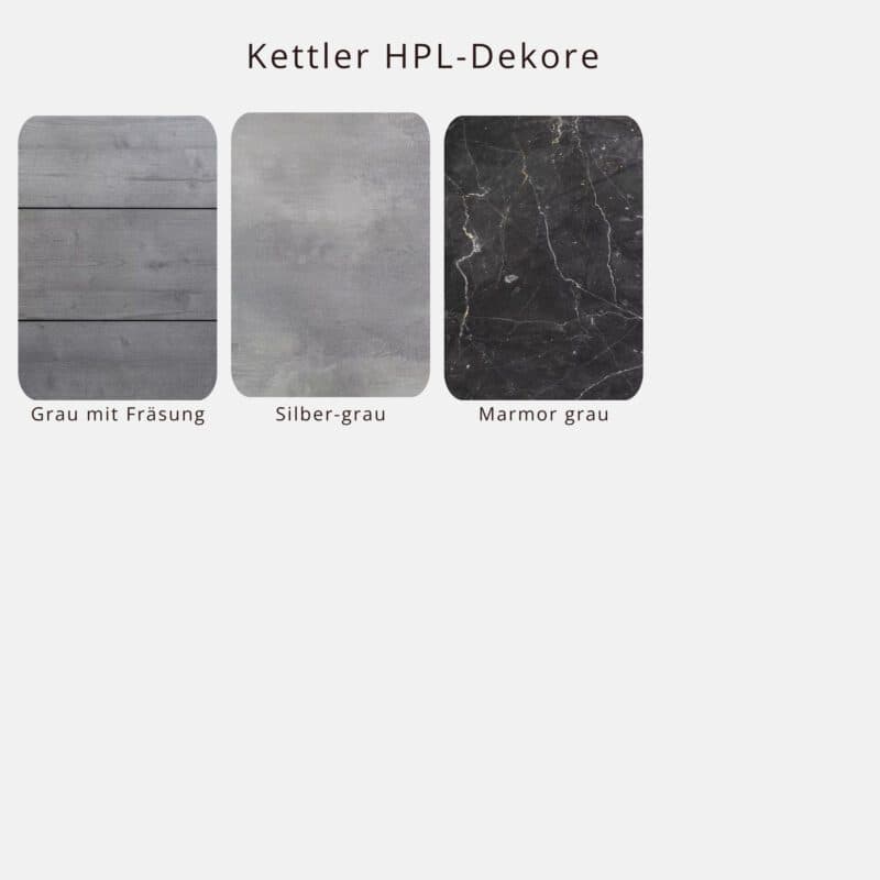 Kettler HPL-Dekore