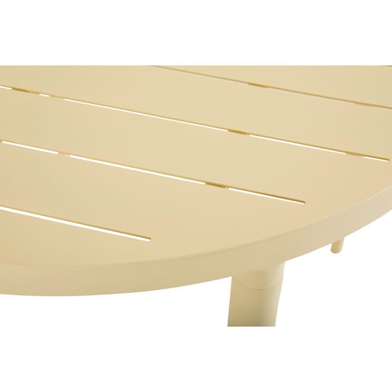 Brafab "Bigby" Gartentisch rund, Aluminium lemon