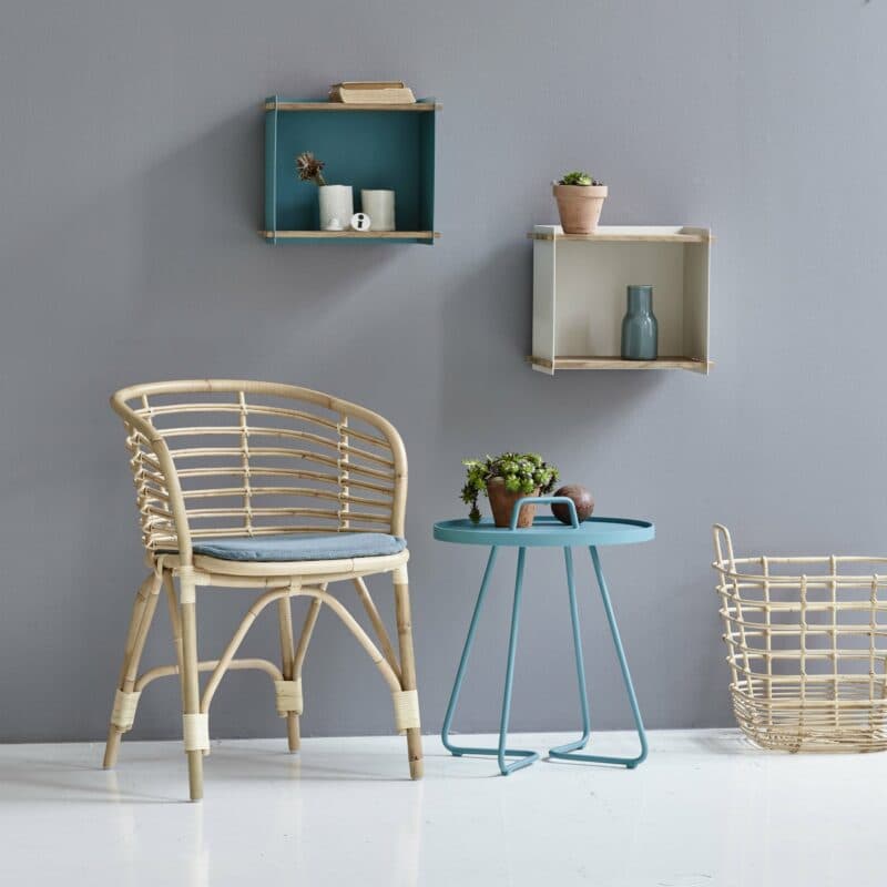 Beistelltisch "On-the-Move" in aqua von Cane-line