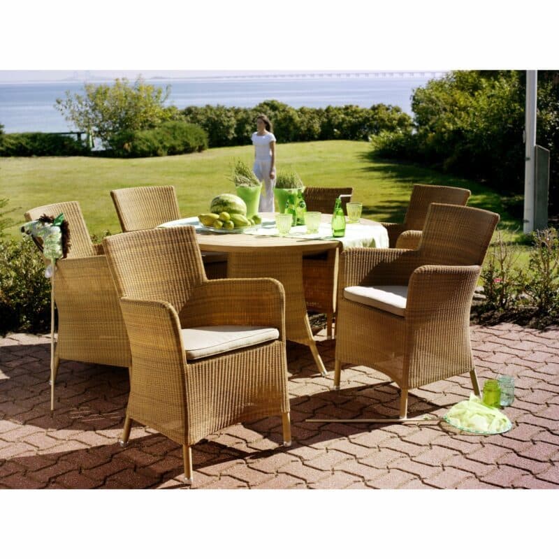 Cane-line "Hampsted" Dining-Sessel, Geflecht natur