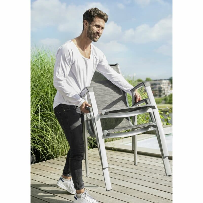 Gartenstuhl "Forma II" von Kettler, gestapelt