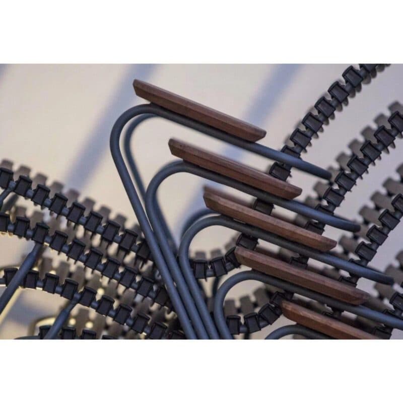 Houe "Click" Gartenstuhl, gestapelt