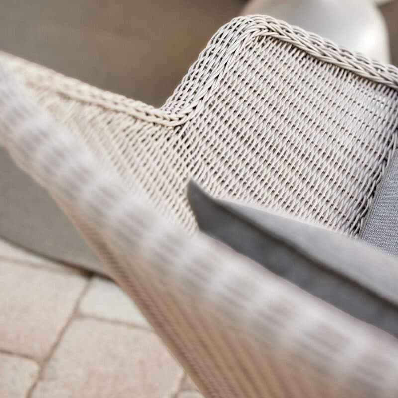 Loungesessel "Breeze" von Cane-line, Stahlgestell sand, Polyrattan-Geflecht sand