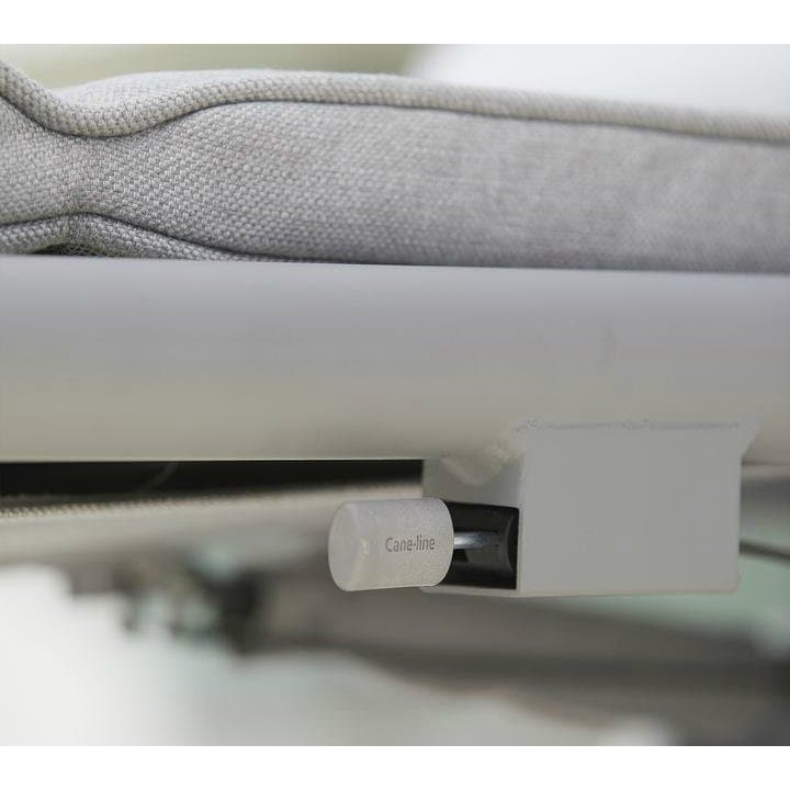 Cane-line "Conic" Sonnenliege mit AirTouch-Kissen hellgrau