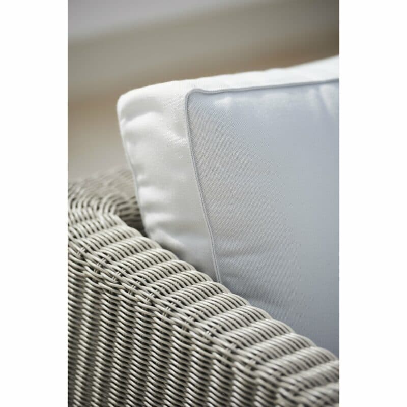 Loungeserie "Connect" von Cane-line, Geflecht taupe, Gestell Stahl