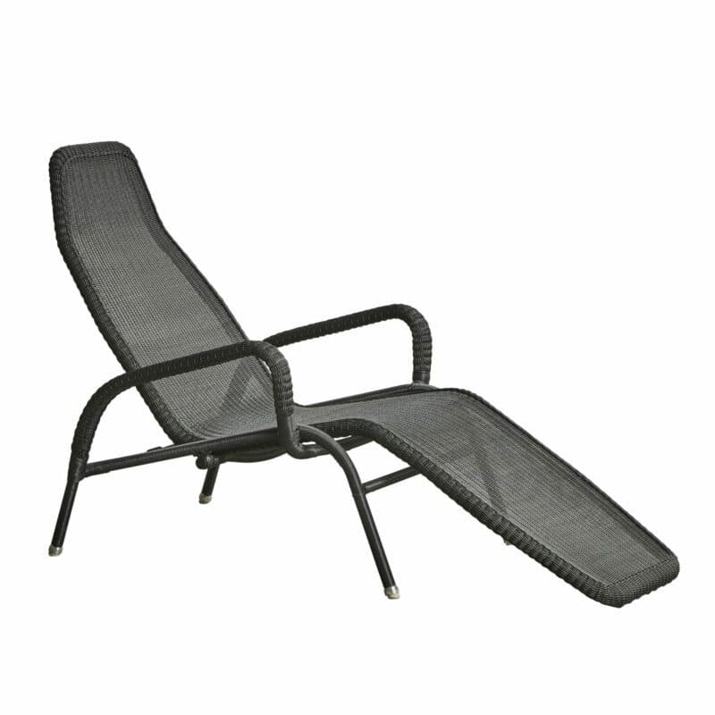 Cane-line "Sunrise" Sonnenliege, Liegefläche Polyrattan graphit