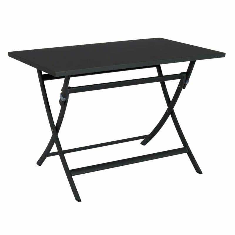 Gartentisch Marida, Klapptisch Jati&Kebon, Aluminium eisengrau, Länge: 110cm
