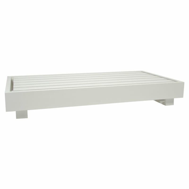 Jati&Kebon "Bari" 2-Sitzer Basismodul, Aluminium weiß