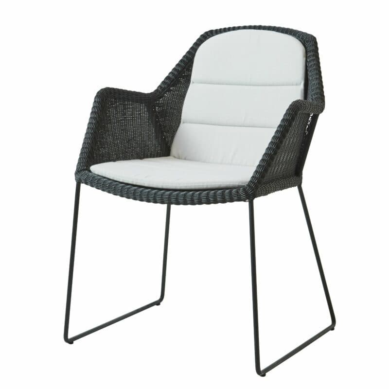 Cane-line Sitzkissen für Gartenstuhl "Breeze", Cane-line Sunbrella® Natté, weiß