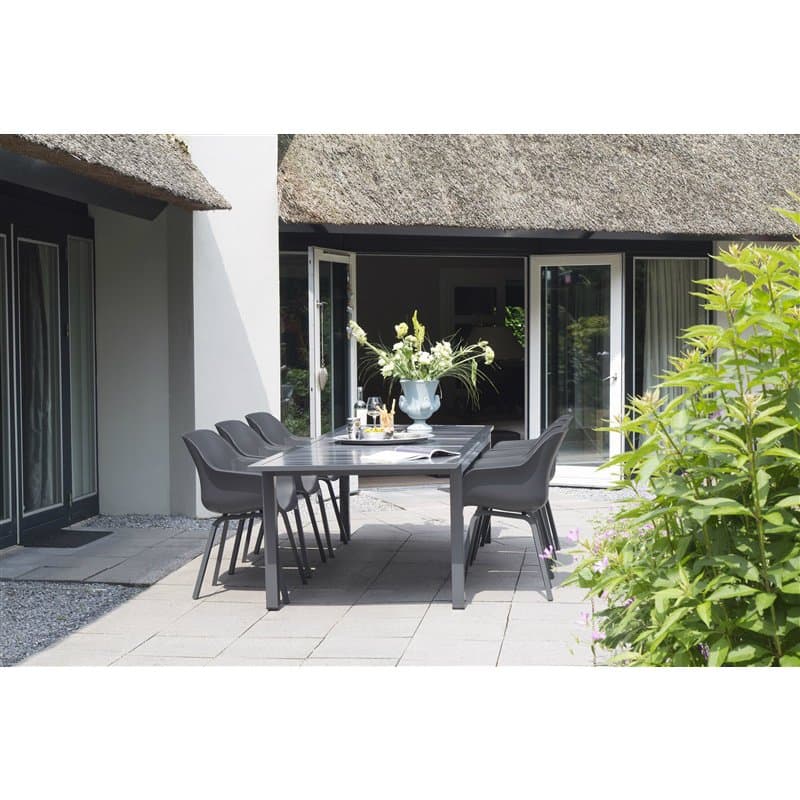 Hartman "Sophie Element" Armchair, Gestell Aluminium xerix, Sitzschale Kunststoff xerix