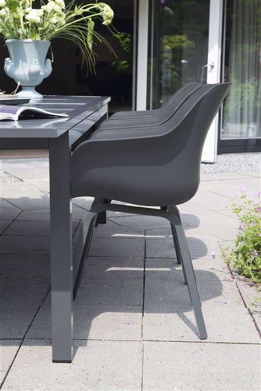 Hartman "Sophie Element" Armchair, Gestell Aluminium xerix, Sitzschale Kunststoff xerix