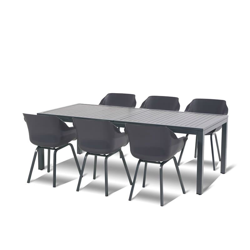 Hartman "Sophie Element" Armchair, Gestell Aluminium xerix, Sitzschale Kunststoff xerix