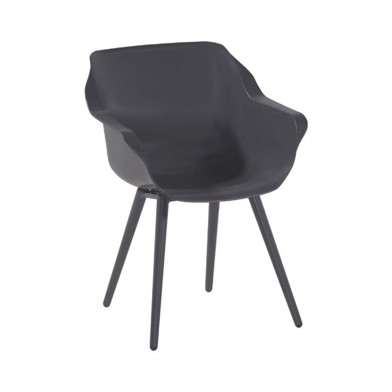 Hartman "Sophie Studio" Armchair, Gestell Aluminium xerix, Sitzschale xerix