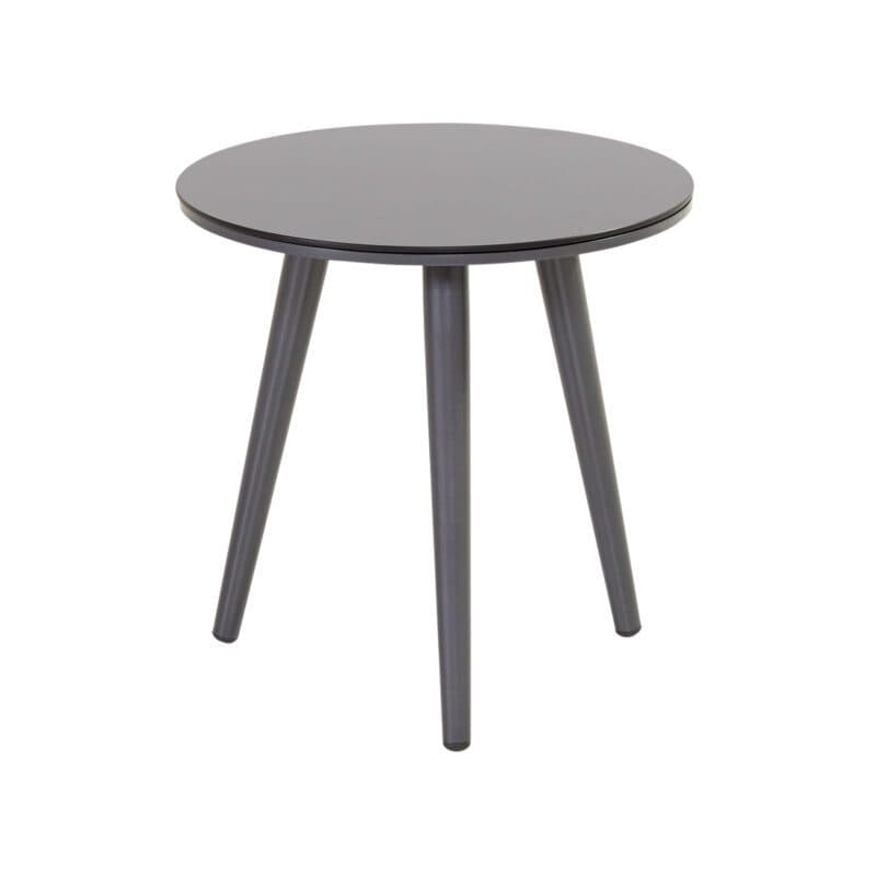 Hartman "Sophie Studio" Beistelltisch, Gestell Aluminium xerix, Tischplatte HPL anthrazit, Ø 45 cm, Tischhöhe: 40 cm