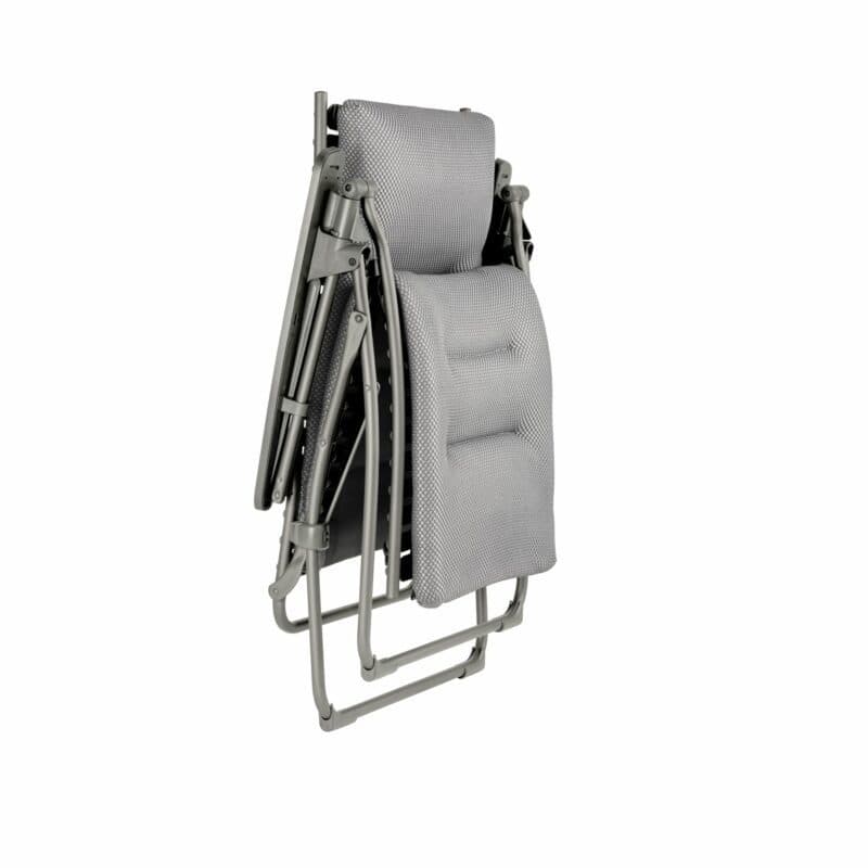 Lafuma Relaxliege "Evolution BeComfort", Stahl titane, Textilene silver