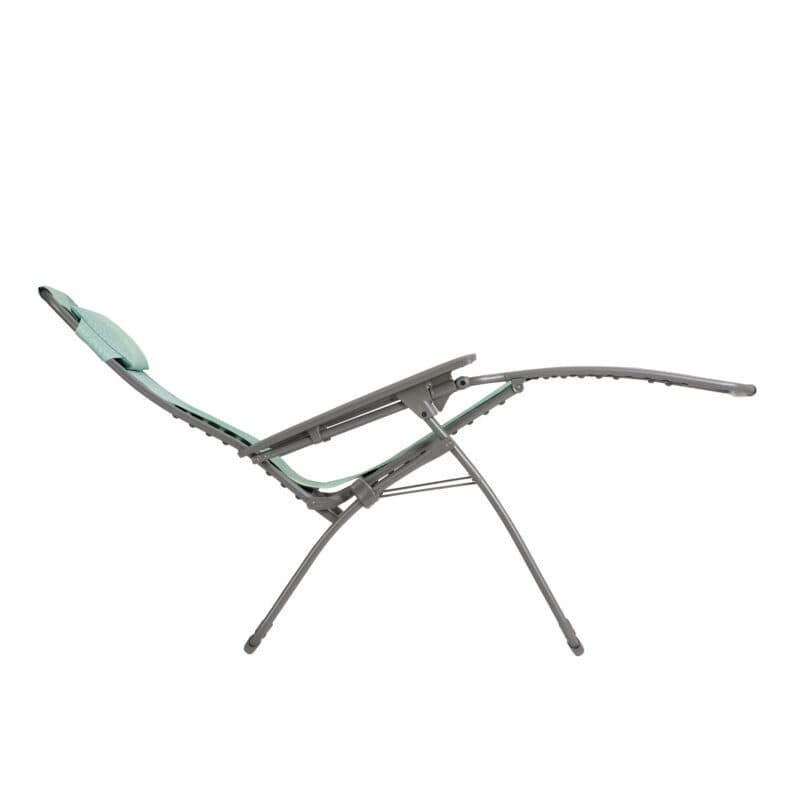 Lafuma "Futura" Relaxsessel, Gestell Stahl titane, Sitzfläche Batyline® Duo mistral