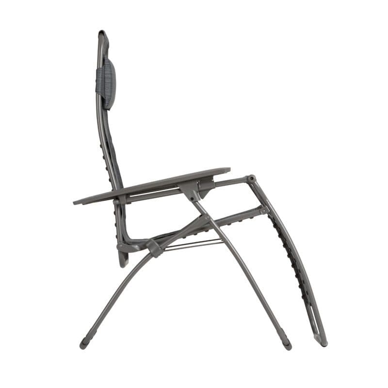 Lafuma "Futura" Relaxsessel, Gestell Stahl titane, Sitzfläche Batyline® Duo obsidian