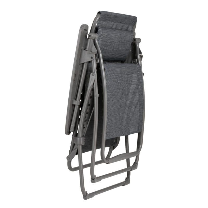 Lafuma "Futura" Relaxsessel, Gestell Stahl titane, Sitzfläche Batyline® Duo obsidian