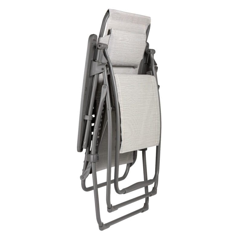 Lafuma "Futura XL" Relaxsessel, Gestell Stahl titane, Sitzfläche Batyline® Duo galet