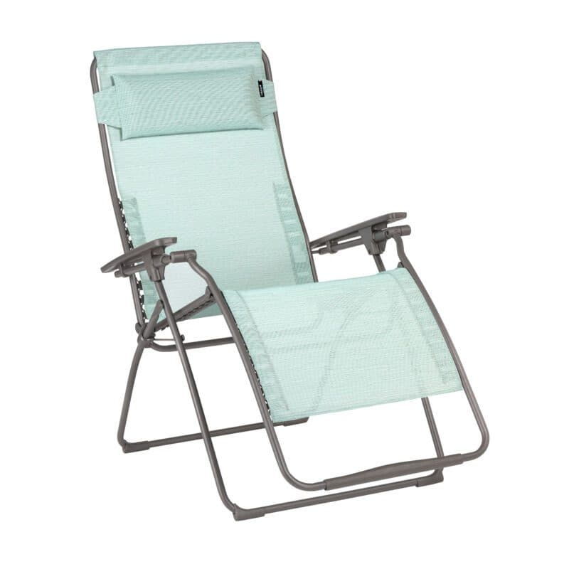 Lafuma "Futura XL" Relaxsessel, Gestell Stahl titane, Sitzfläche Batyline® Duo mistral