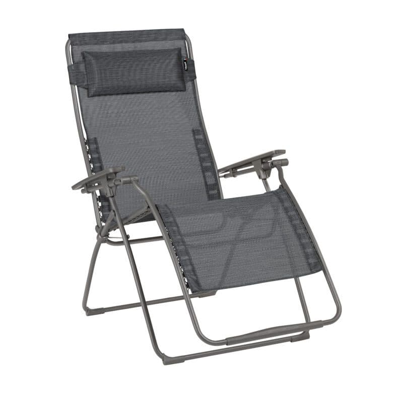 Lafuma "Futura XL" Relaxsessel, Gestell Stahl titane, Sitzfläche Batyline® Duo obsidian
