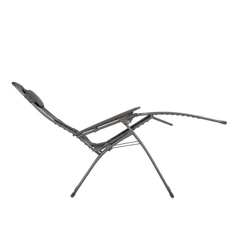 Lafuma "Futura XL" Relaxsessel, Gestell Stahl titane, Sitzfläche Batyline® Duo obsidian