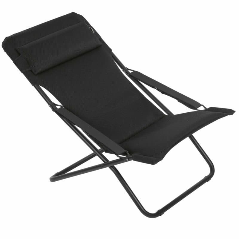 Liegestuhl "Transabed Air Comfort" von Lafuma in der Farbe Acier6135