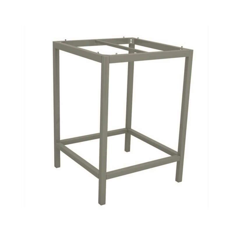 Stern Bartisch/Stehtisch, Gestell Aluminium graphit