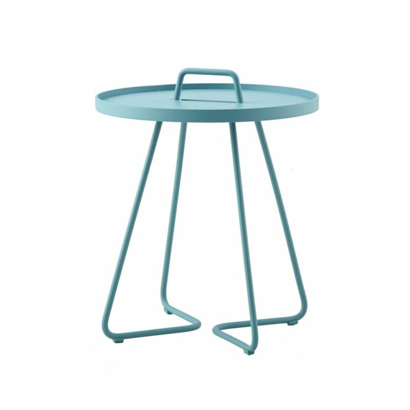 Cane-line Beistelltisch "On-the-move" aqua