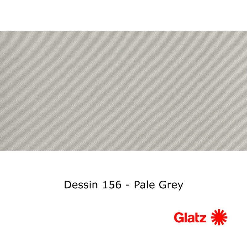 GLATZ Stoffmuster Dessin 156 Pale Grey