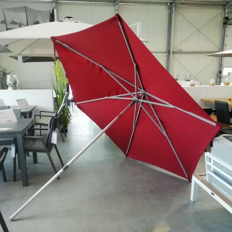 Doppler Sonnenschirm "Act" Push-Up, rund, Rot (weinrot) - 809