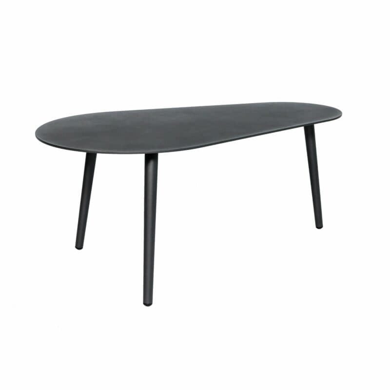 Jati&Kebon "Amazone" Kaffeetisch-Set, Aluminium eisengrau