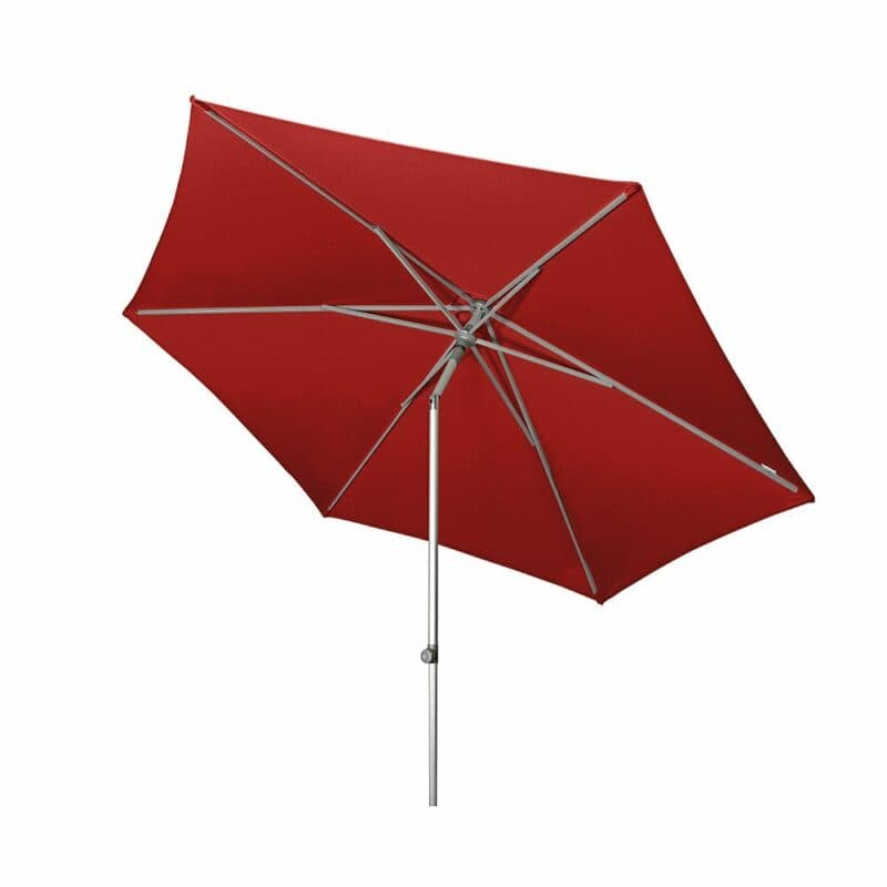 Doppler Sonnenschirm "Act" Push-Up, rund, Rot (weinrot) - 809