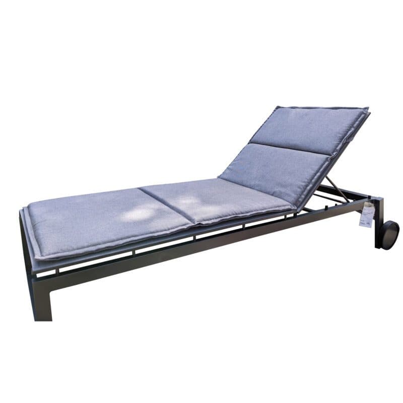 Stern "Robin" Rollenliege mit passgenauer Auflage seidengrau