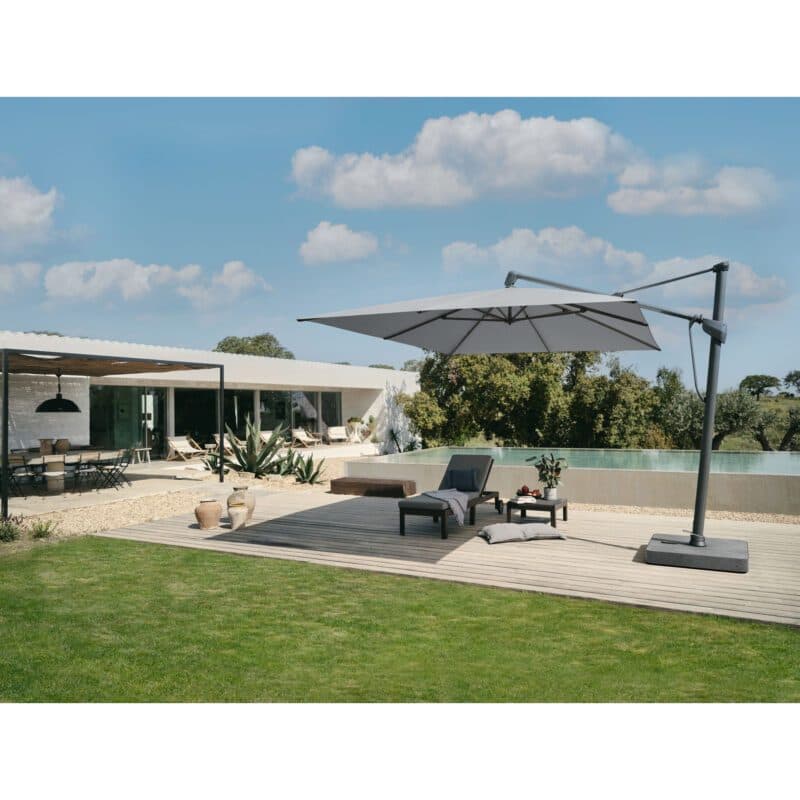 Glatz "Sombrano®S+", Ampelschirm, Gestell Aluminium (© by GLATZ AG, Schweiz)