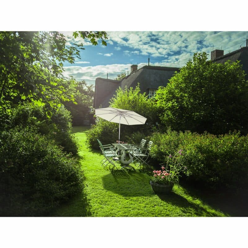 Sonnenschirm "Alu-Smart", Aluminium natureloxiert, von GLATZ (© by GLATZ AG, Schweiz)