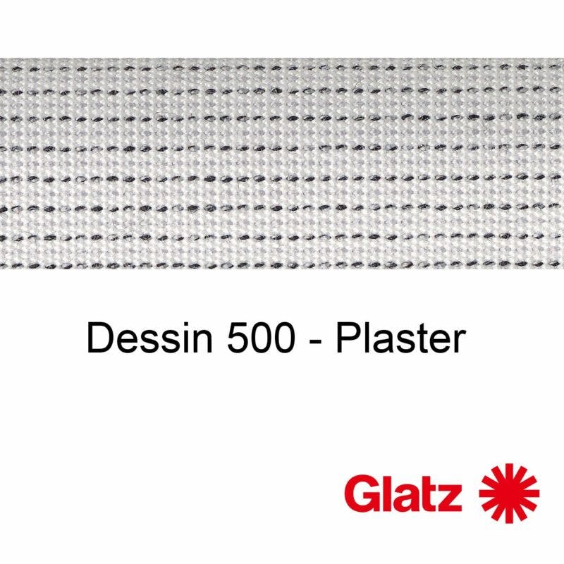 GLATZ Stoffmuster Dessin 500 Plaster
