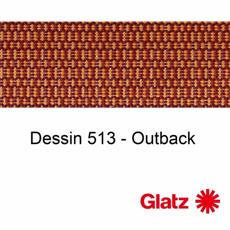 GLATZ Stoffmuster Dessin 513 Outback
