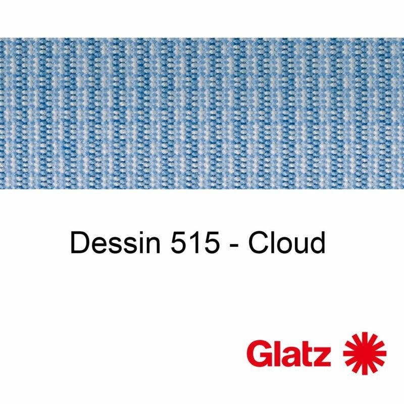 GLATZ Stoffmuster Dessin 515 Cloud