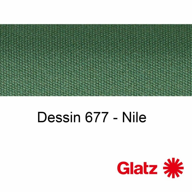 GLATZ Stoffmuster Dessin 677 Nile