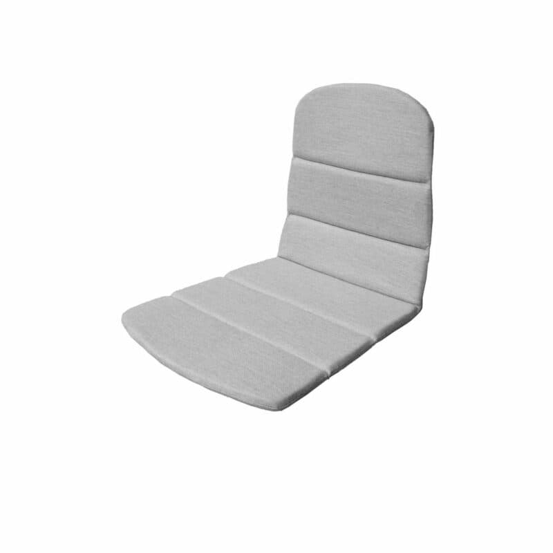 Cane-line Sitzauflage für Gartenstuhl "Breeze", Cane-line Natté hellgrau