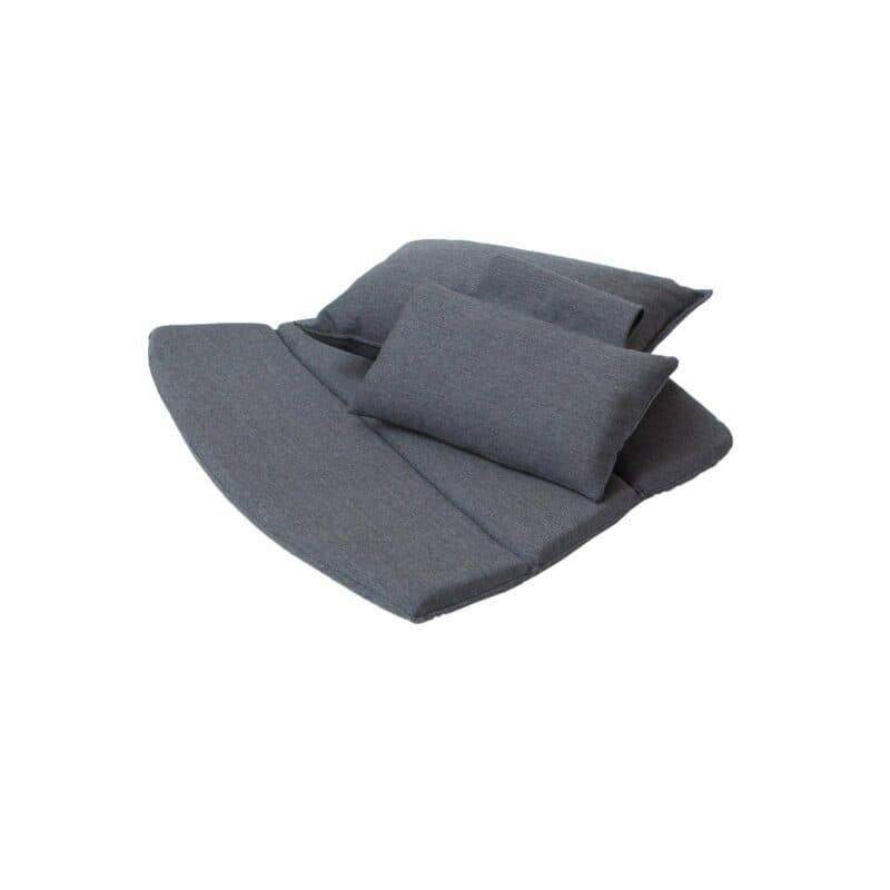 Cane-line Kissenset für Highbackchair "Breeze", Cane-line Natté schwarz