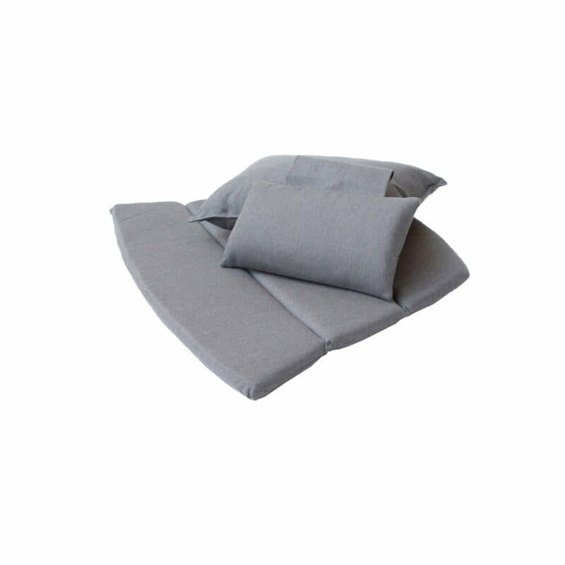 Cane-line Kissenset für Highbackchair "Breeze", Cane-line Natté grau