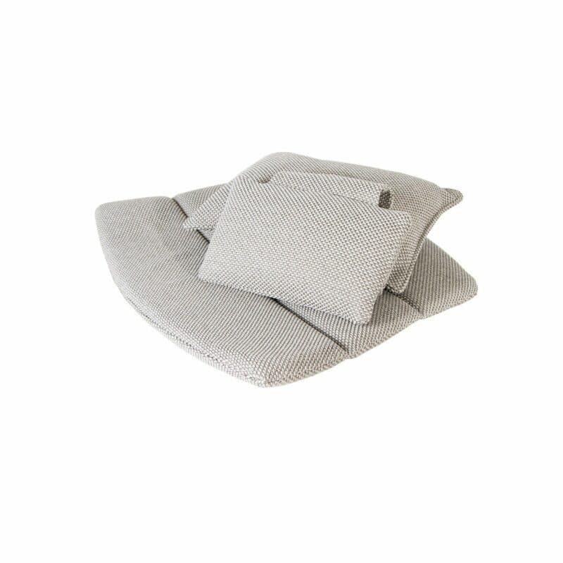 Cane-line Kissenset für Highbackchair "Breeze", Cane-line Focus hellgrau