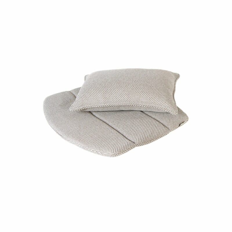 Cane-line Kissenset für Loungesessel "Breeze", Cane-line Focus hellgrau