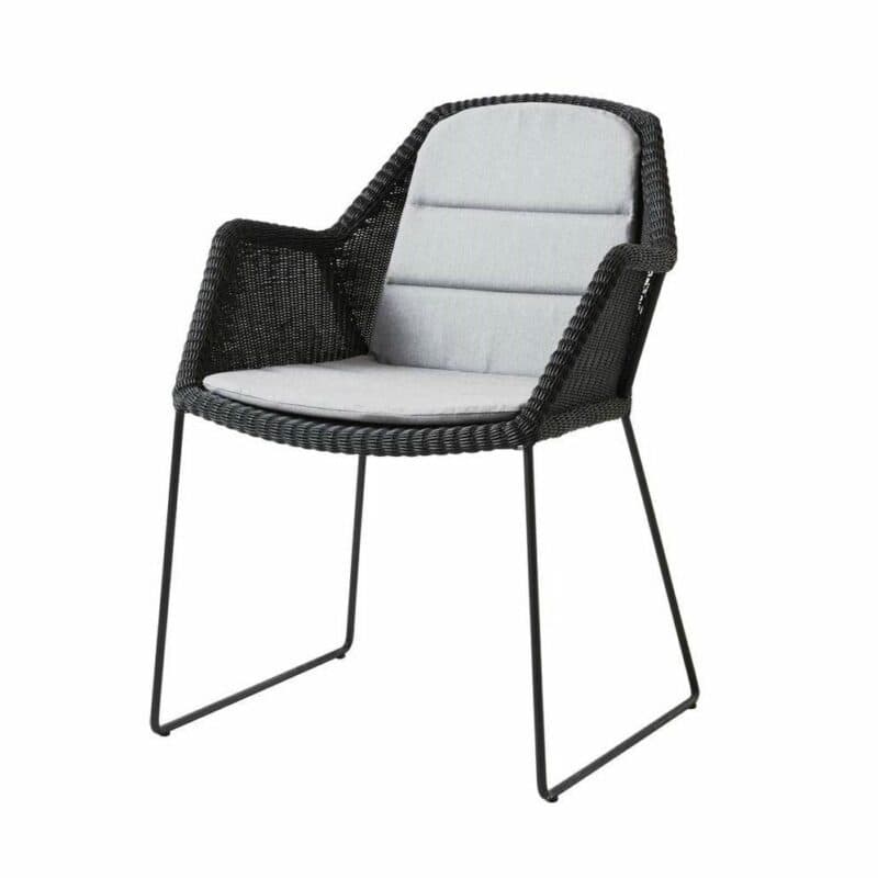 Cane-line Sitzkissen für Gartenstuhl "Breeze", Cane-line Sunbrella® Natté, hellgrau